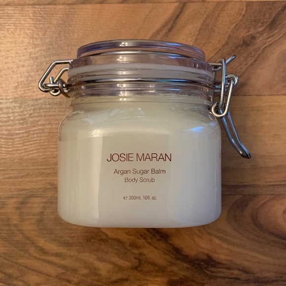NEW JOSIE MARAN ARGAN SUGAR BALM BODY SCRUB - Picture 9 of 11